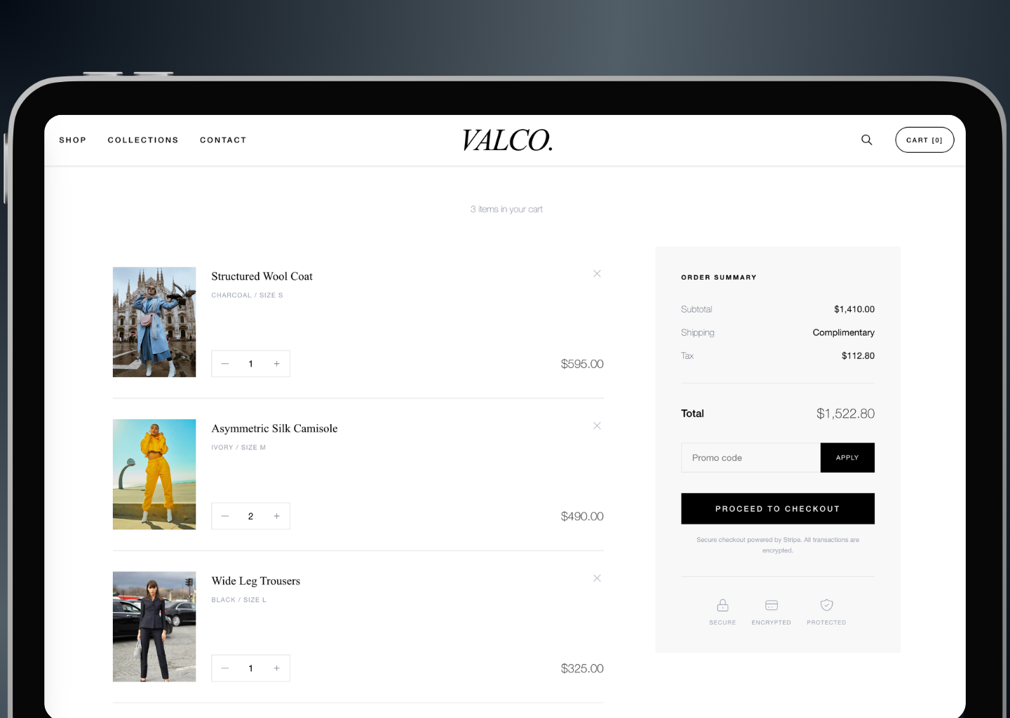 Valco E-Commerce Store
