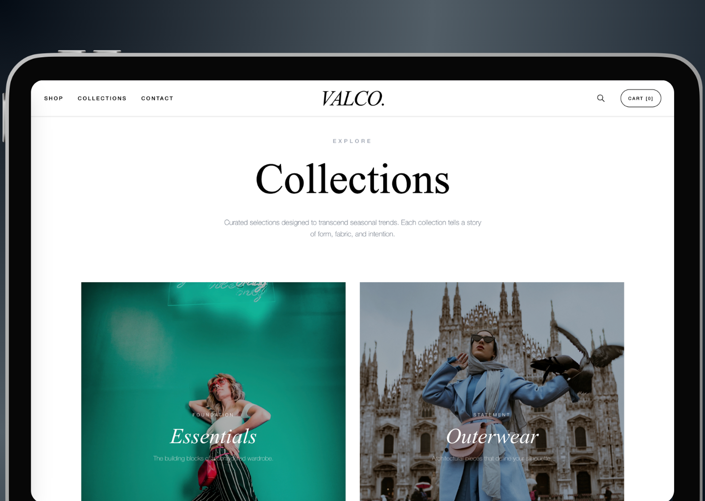 Valco E-Commerce Store