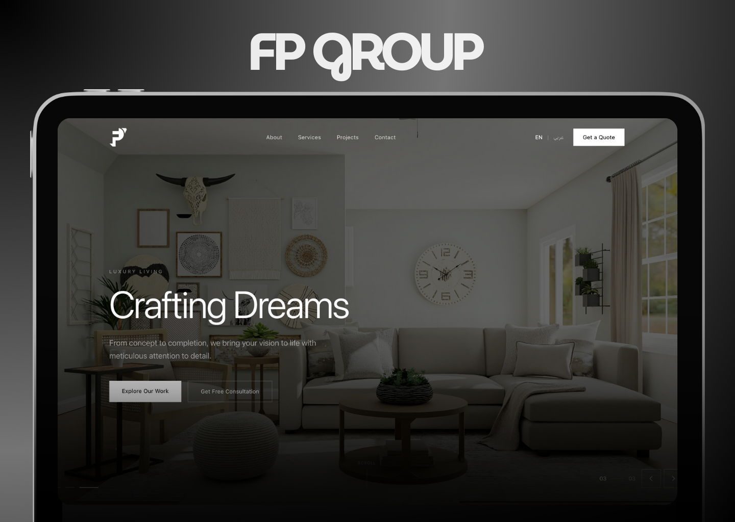 FP Group - Website